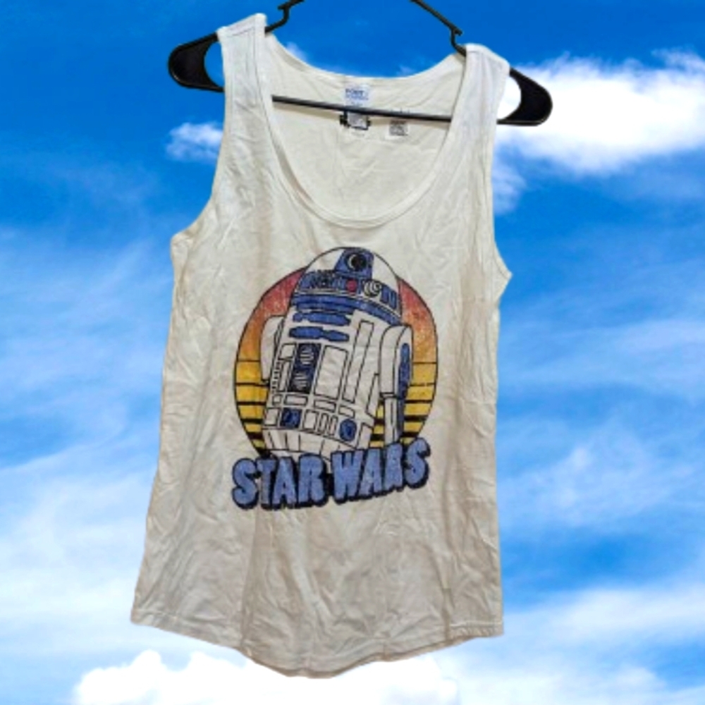 New Star Wars Muscle Tank Top R2D2